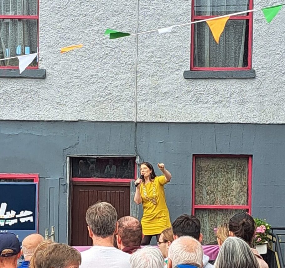 Louise Heavin on Connaught Street in Athlone